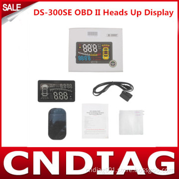 Ds-300se OBD II Heads up Display Hud Mile Km Rpm Speed Overspeed Warning Battery Voltage Water Temp